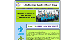 Desktop Screenshot of guestwellscoutgroup.co.uk
